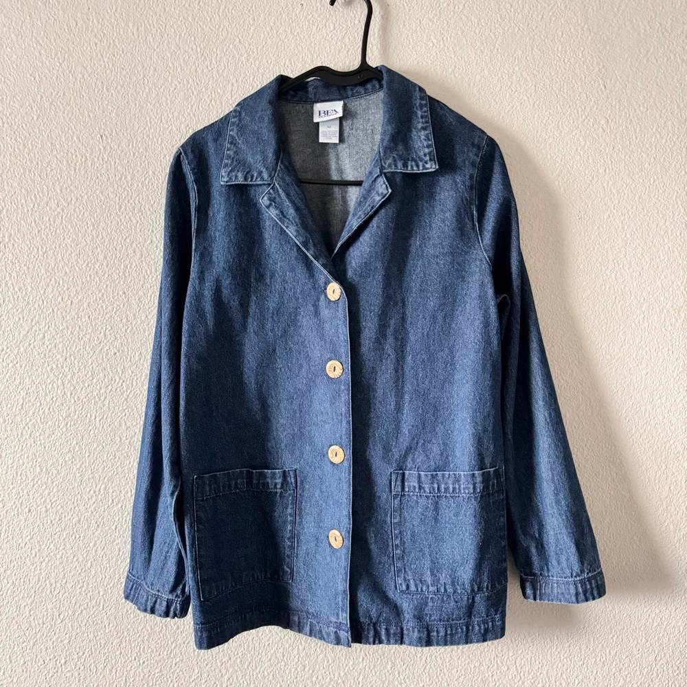 BFA classics vintage dark wash jacket